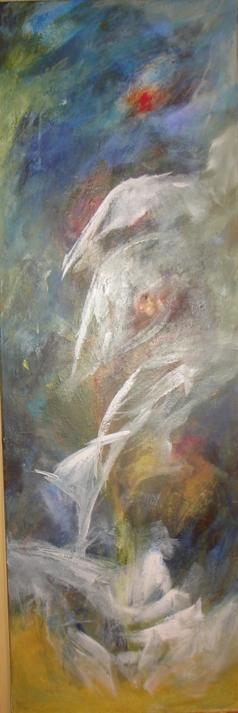 Acrylique 100 x 50 cm Janvier 2012