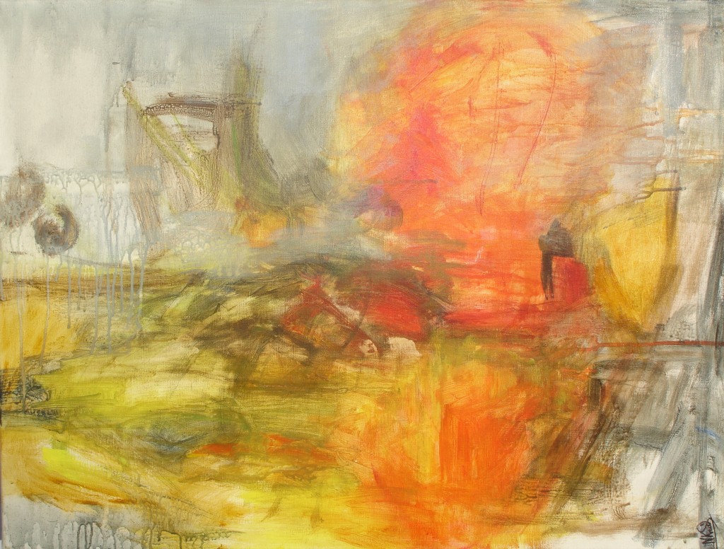 Acrylique 60 x 80 cm Novembre 2011