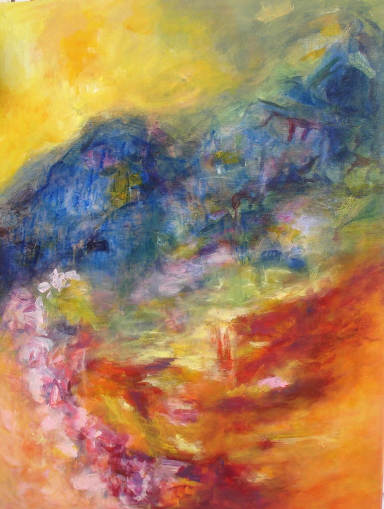 Acrylique 80 x 60 cm Avril 2012