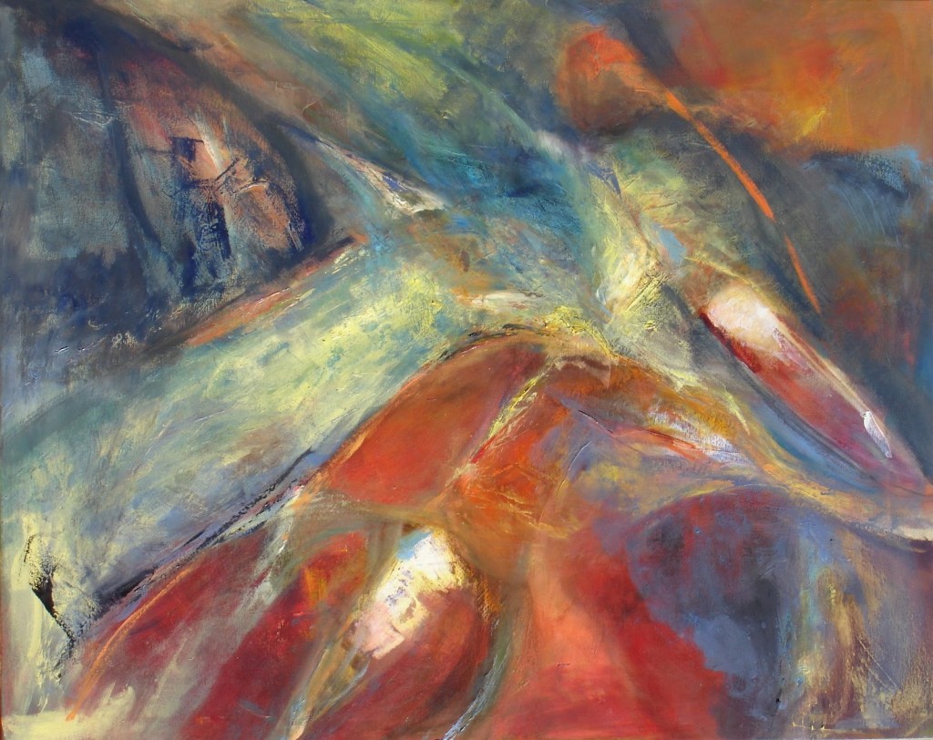 Acrylique 100 x 80 cm Juin 2007