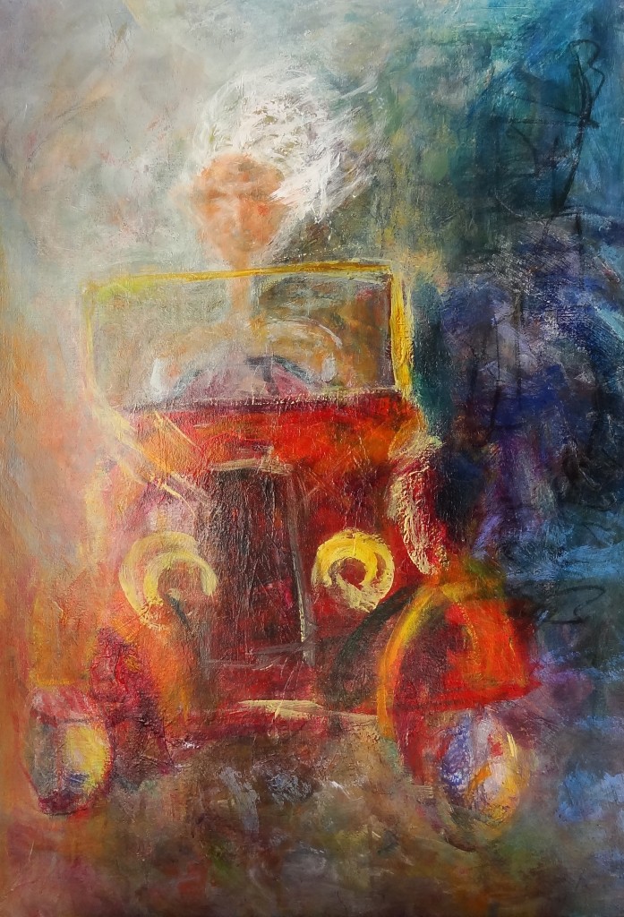 Acrylique 92 x 65 cm  Juin 2012