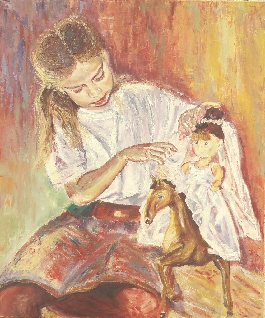 Huile sur toile 55 x 46 cm Mai 2000