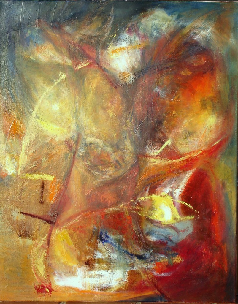 Acrylique + Huile  81 x 65 cm Mai 2008